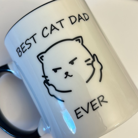 Best Cat Dad Mug - Picture 3 of 3